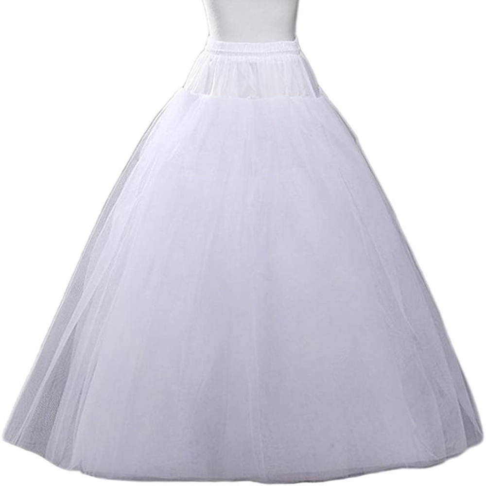 A-line Hoopless Petticoat Crinoline Underskirt